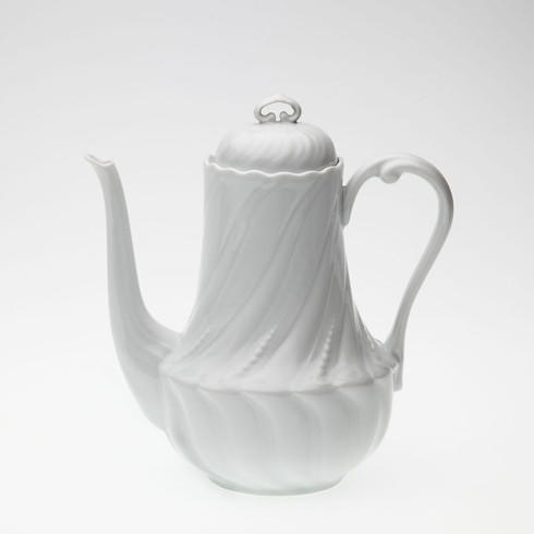 Ocean White Coffee Pot