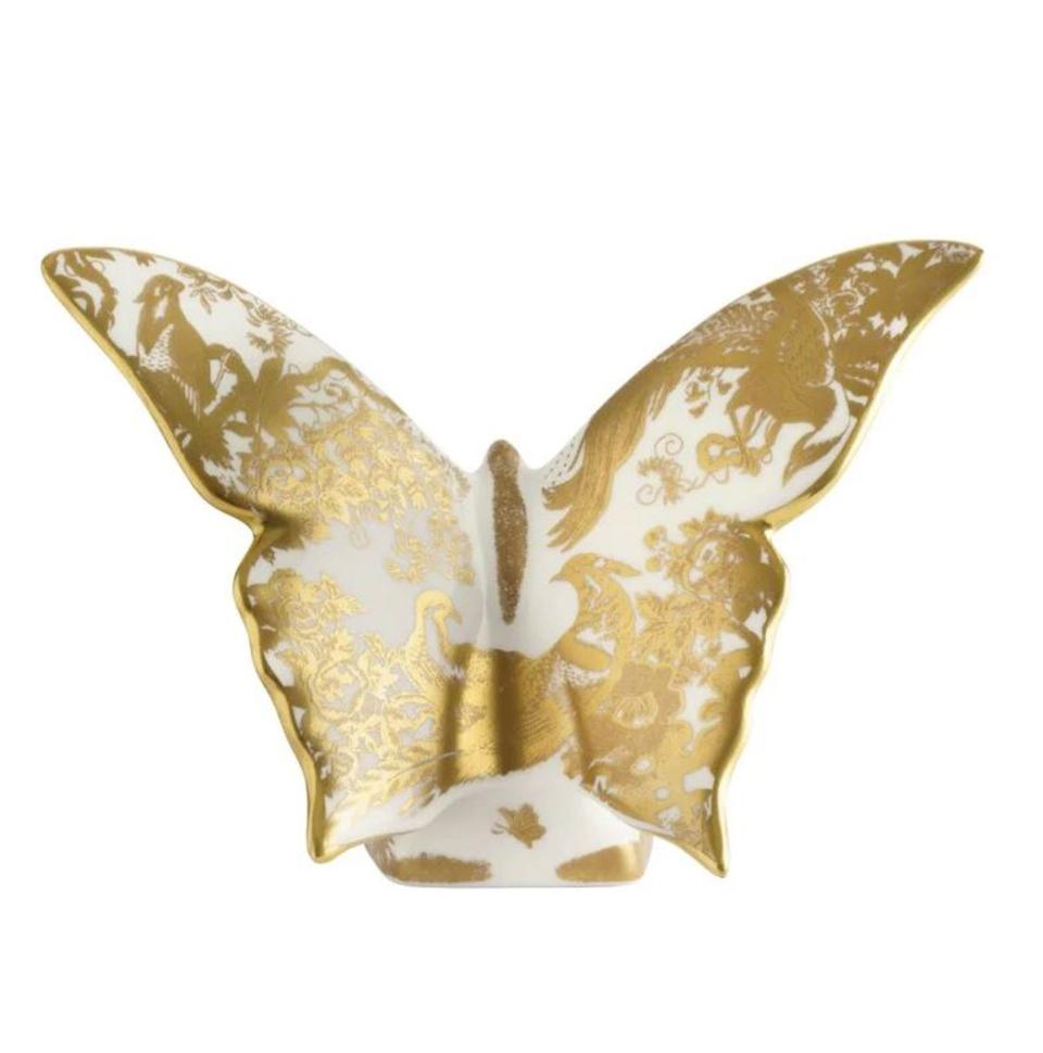 Paperweights Collection Aves Gold Butterfly