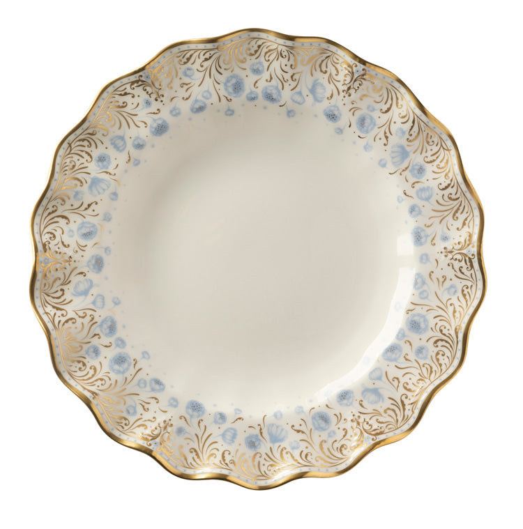 Royal Peony - Blue Dinner Plate