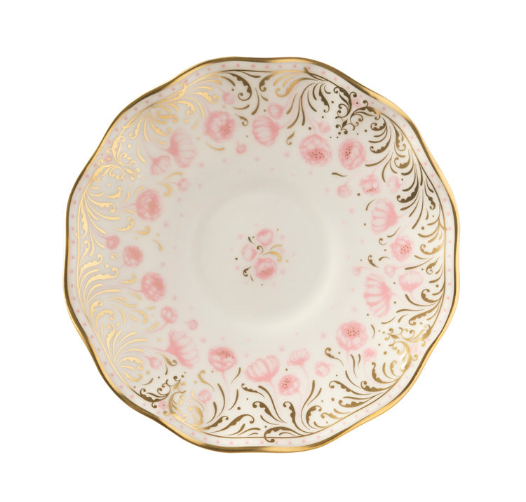 Royal Peony - Pink Tea Saucer