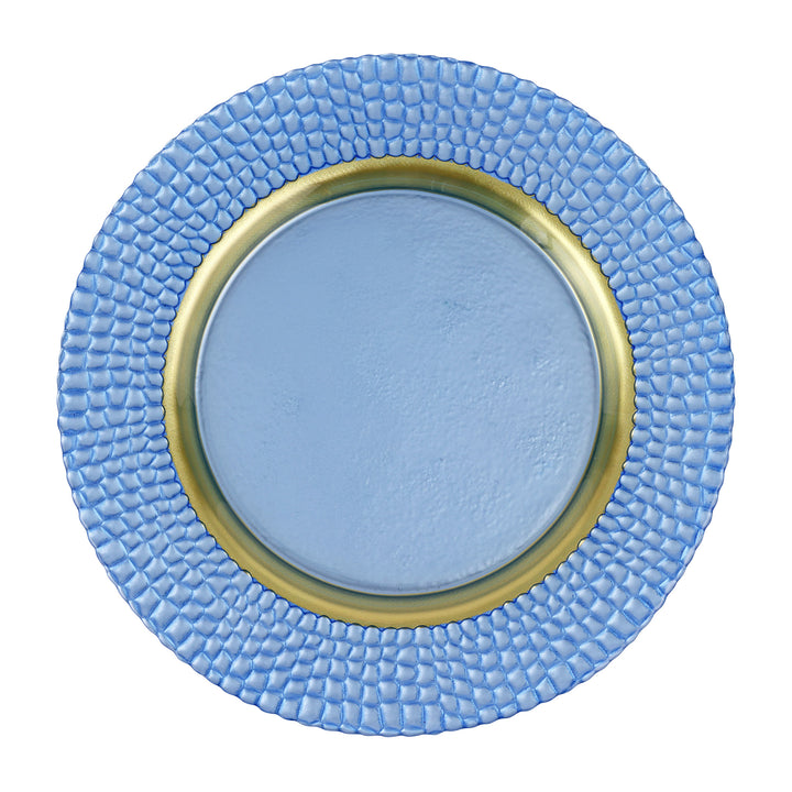 Pelli Glass Blue Charger