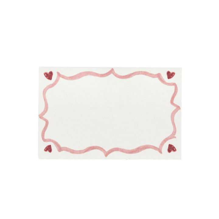 Love You More Place Card Set/12 - Pink