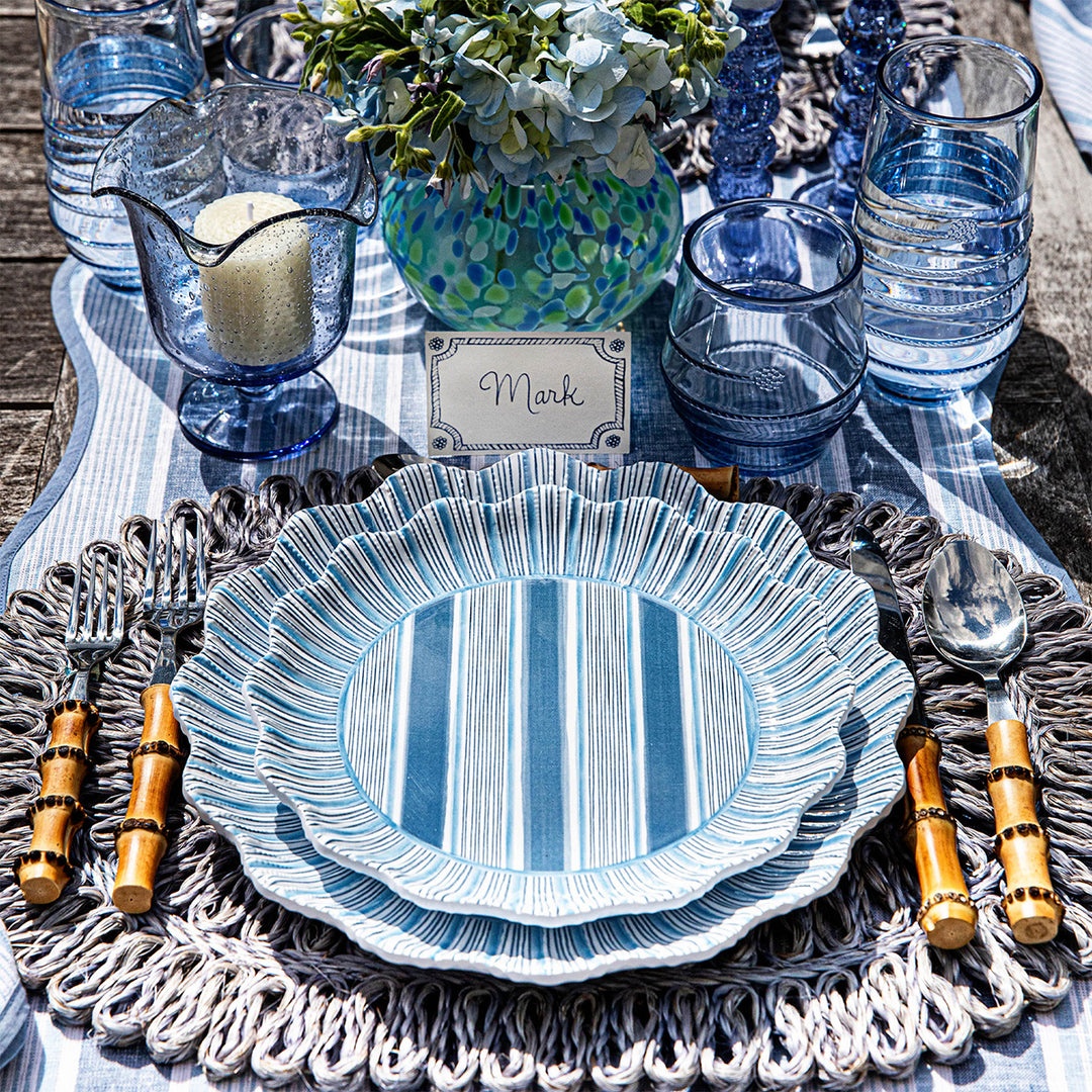 Berry & Thread Place Card Set/12 - Chambray
