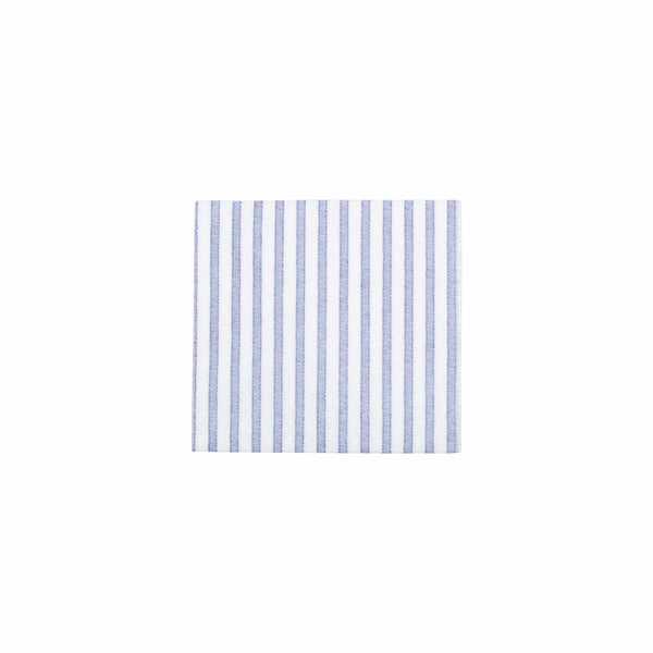 Papersoft Napkins Capri Blue Cocktail Napkins (Pack of 20)