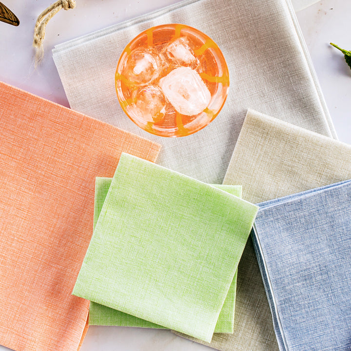 Papersoft Napkins Easy Green Cocktail Napkins (Pack of 20)