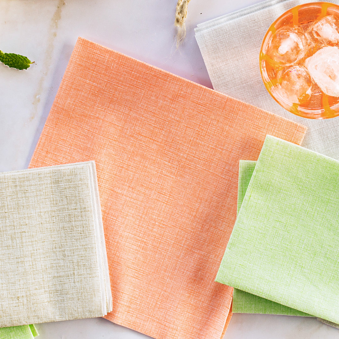 Papersoft Napkins Easy Salmon Dinner Napkins (Pack of 20)