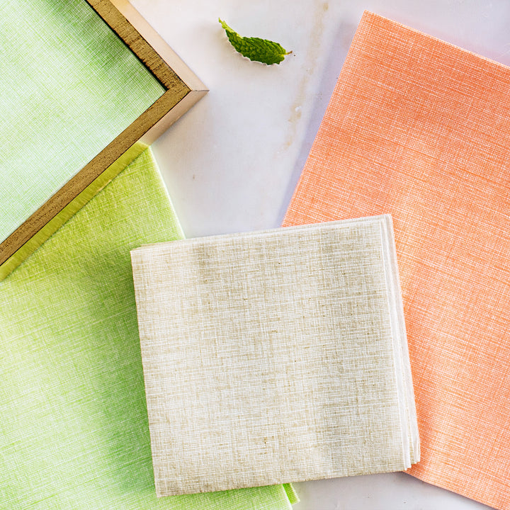 Papersoft Napkins Easy Taupe Cocktail Napkins (Pack of 20)