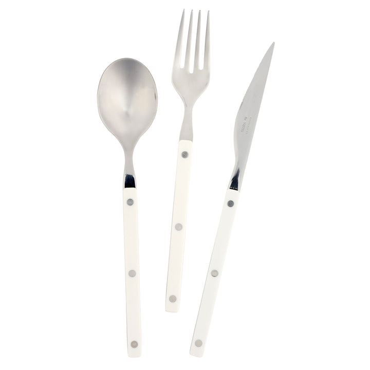 Pastello White Three-Piece Place Setting