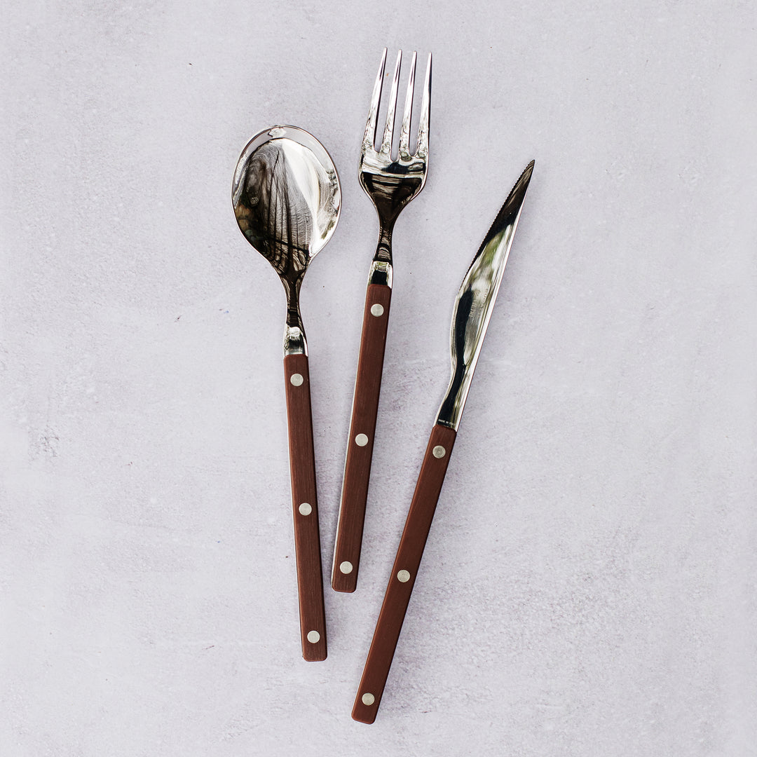Pastello Brown Place Fork