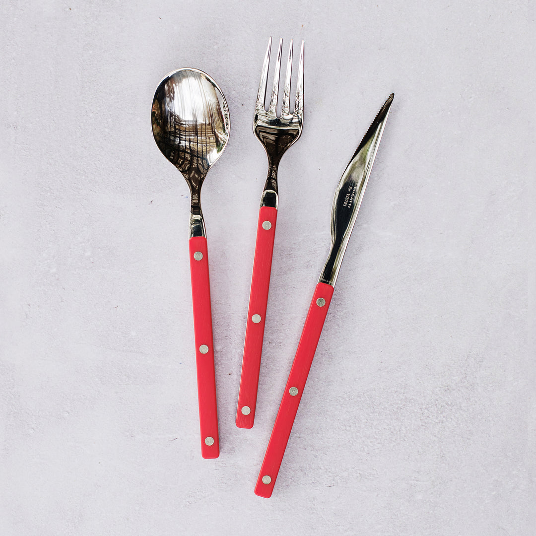 Pastello Red Place Knife