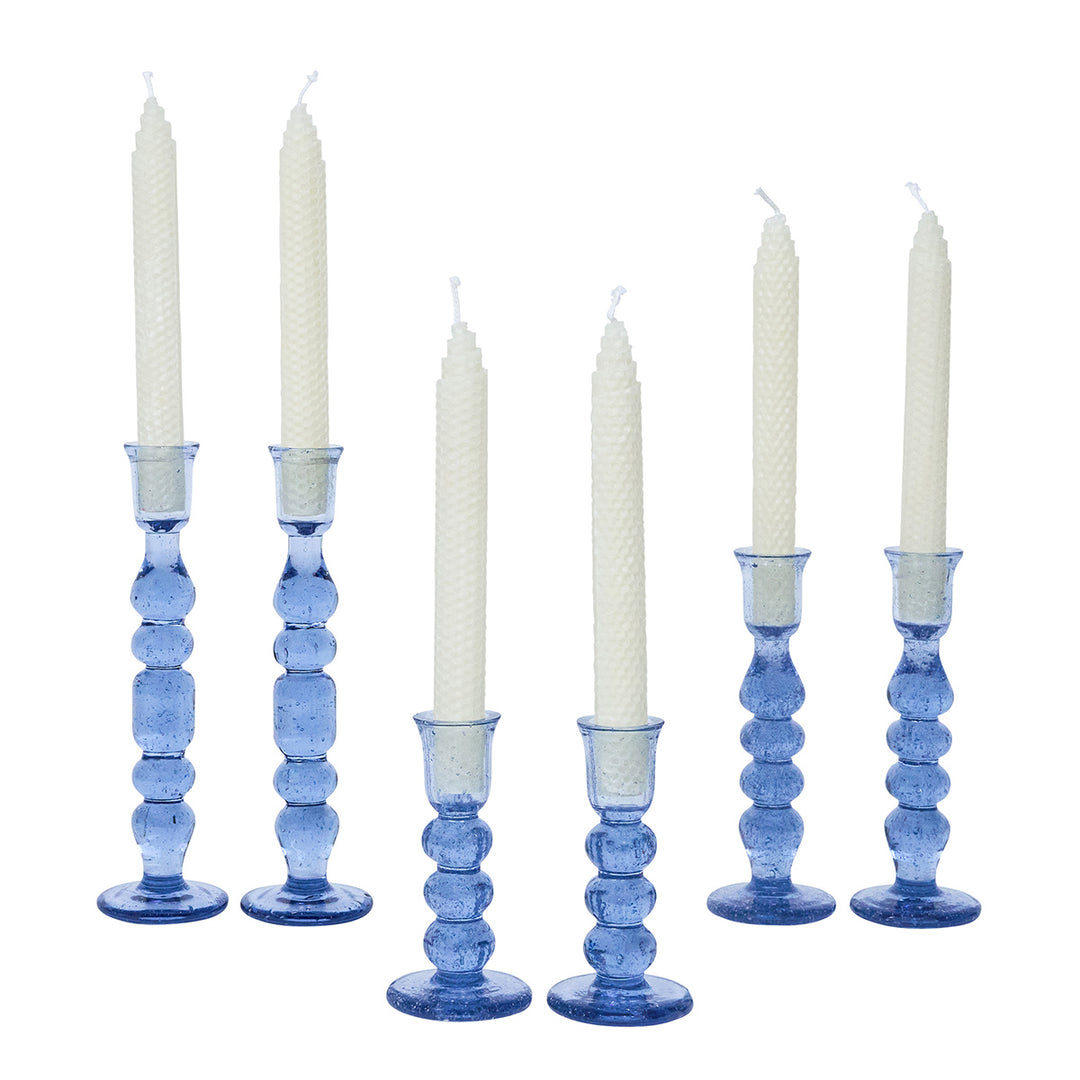Provence 5" Candlestick Set/2 - Chambray