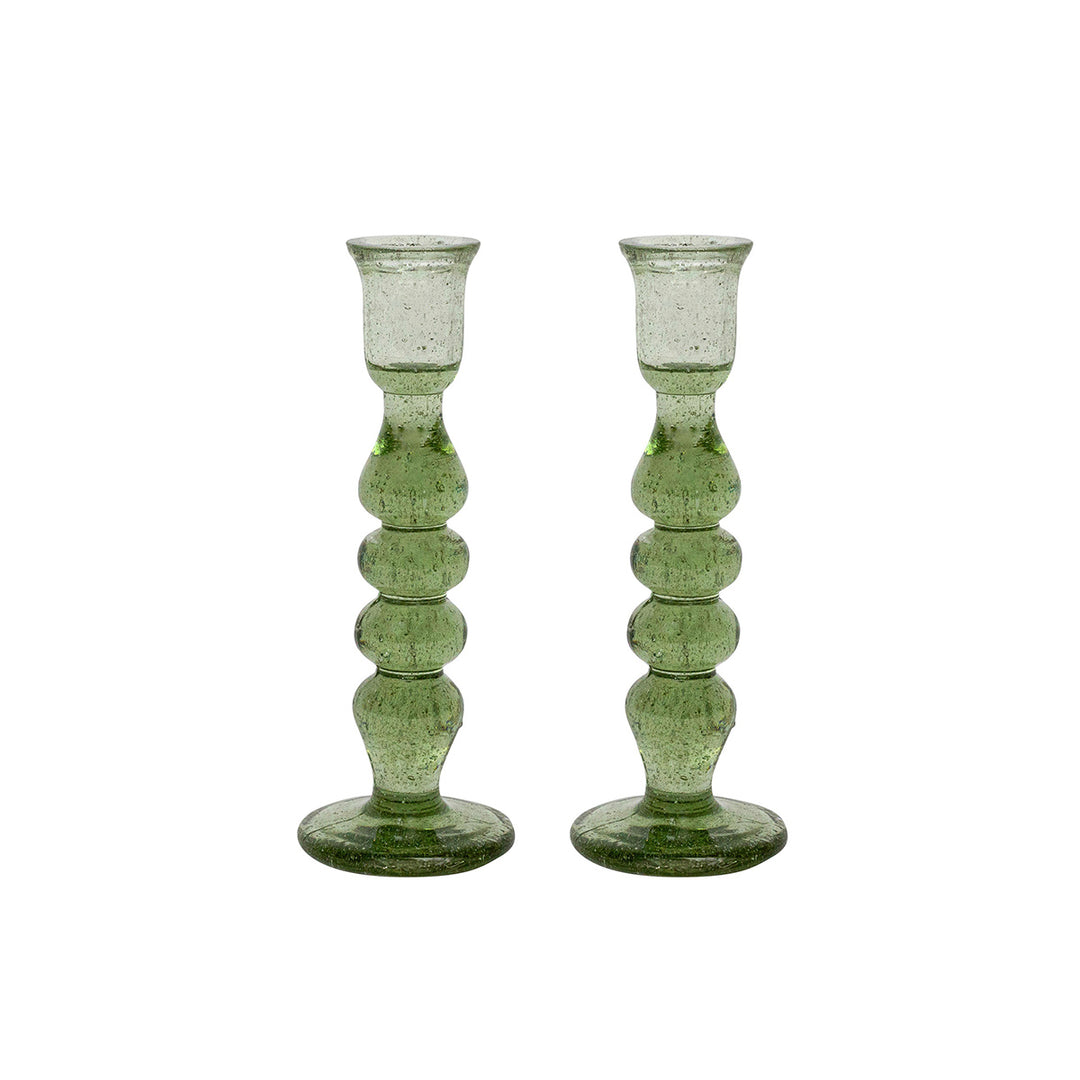 Provence 7" Candlestick Set/2 - Basil