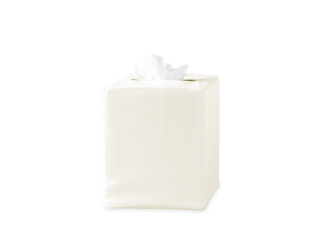 Plain Tissue Box Cover by Matouk