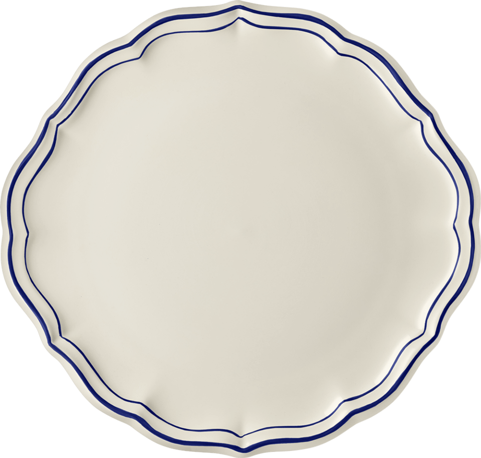 Filet Cobalt Cake Platter