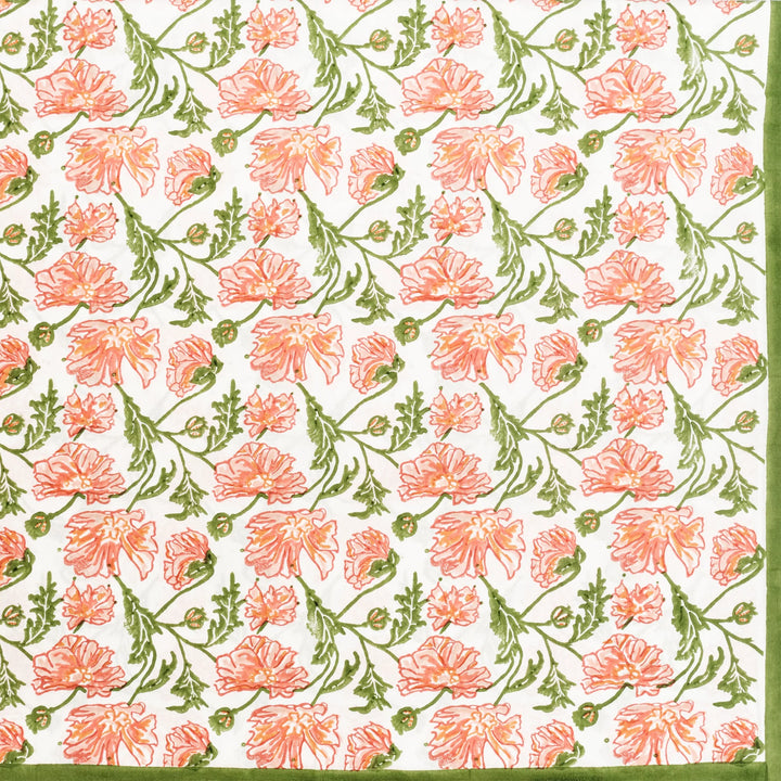 Poppy Cloister 108" Round Tablecloth