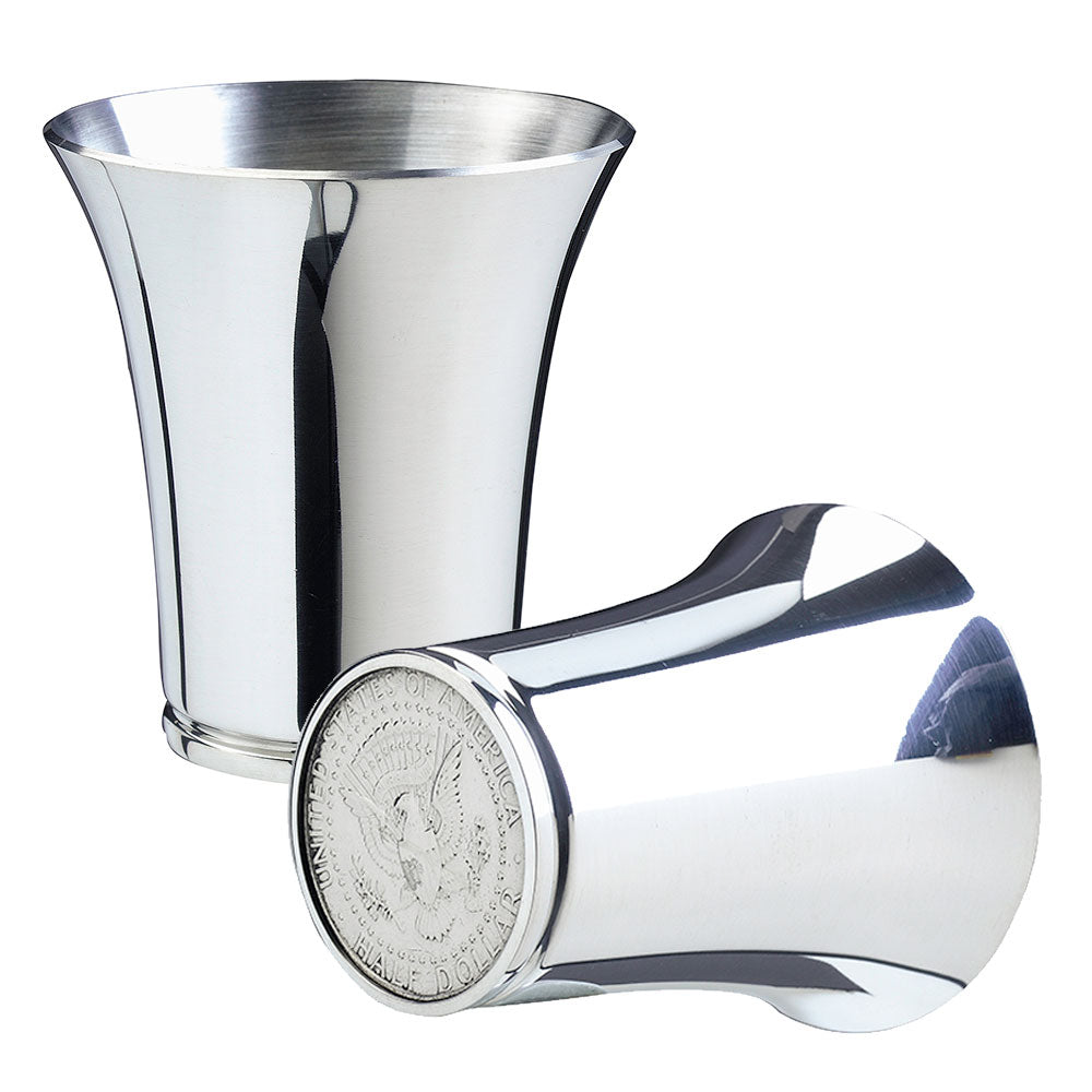 Pewter Coin Jigger