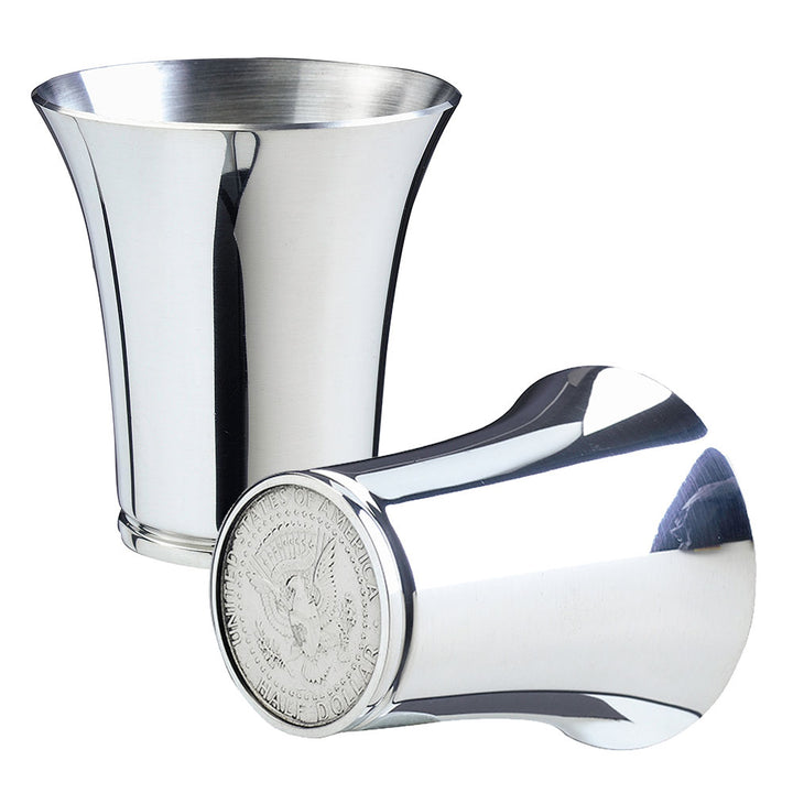 Pewter Coin Jigger