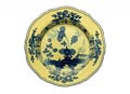 Ginori 1735 Oriente Italiano Citrino Flat Dessert Plate