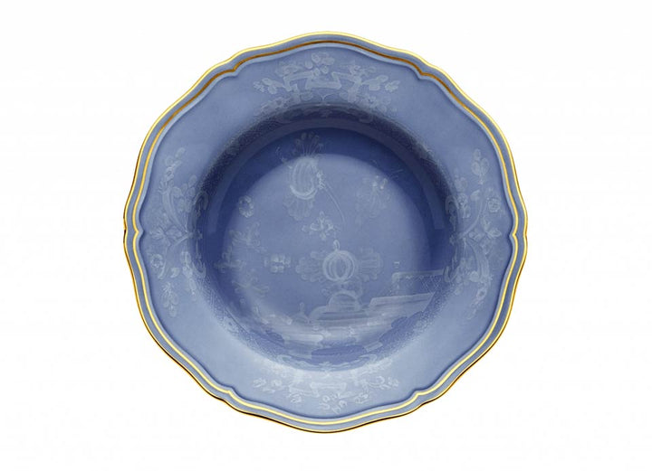 Ginori 1735 Oriente Italiano Pervinca Soup Plate