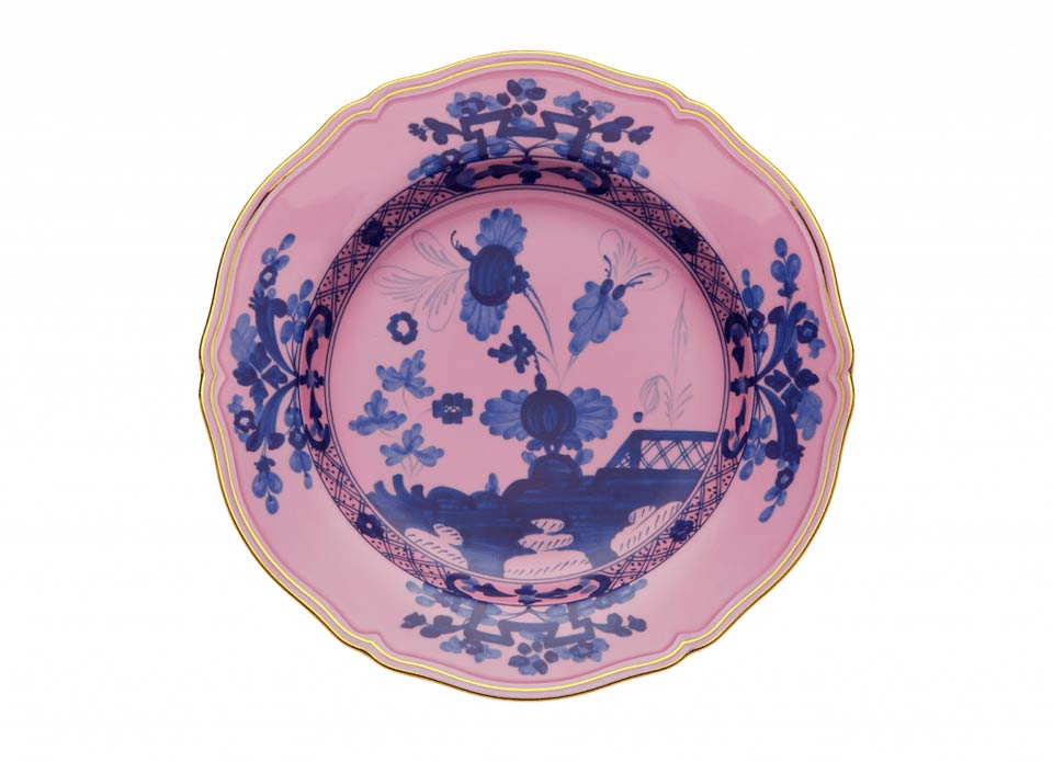 Ginori 1735 Oriente Italiano Azalea Round Flat Platter