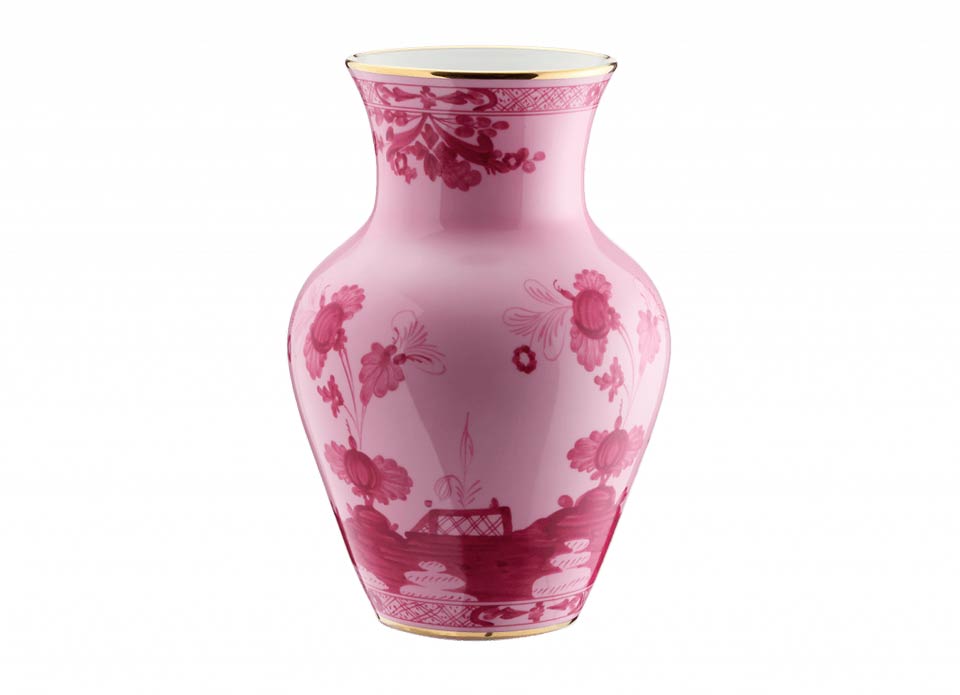 Ginori 1735 Oriente Italiano Porpora Ming Vase