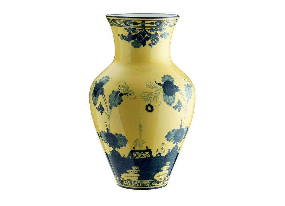 Ginori 1735 Oriente Italiano Citrino Ming Vase