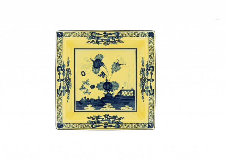 Ginori 1735 Oriente Italiano Citrino Large Squared Vide Poche