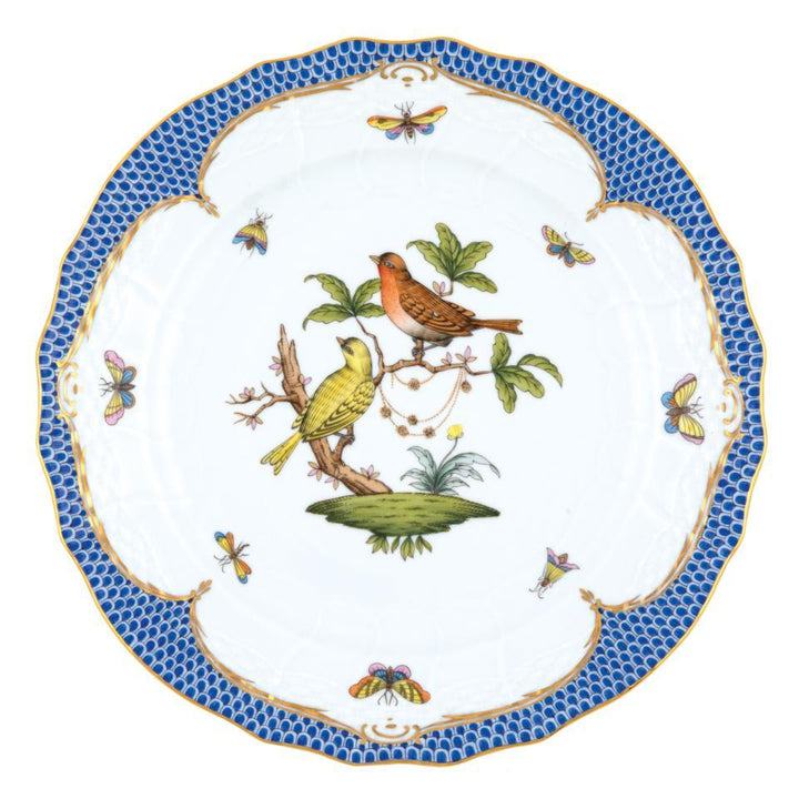 Rothschild Bird Blue Service Plate