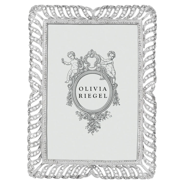 Silver Palmer 4" x 6" Frame