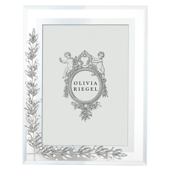 Silver Laurel 5" x 7" Frame