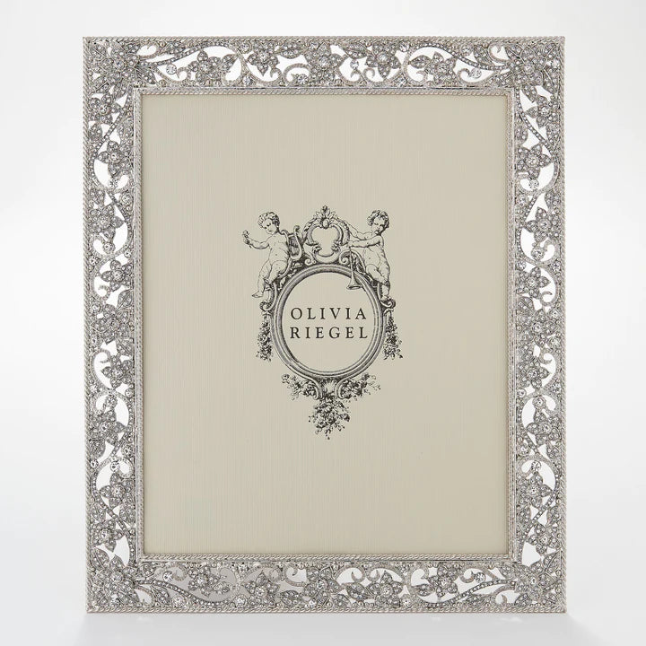 Silver Flora 8" x 10" Frame