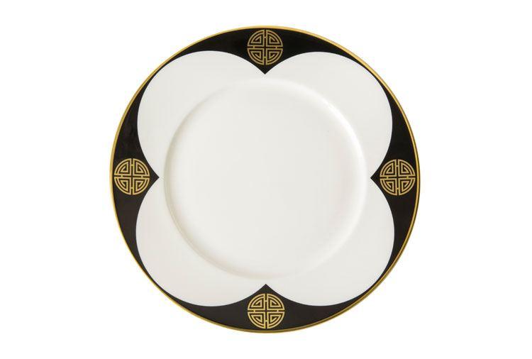 Satori Black Salad Plate