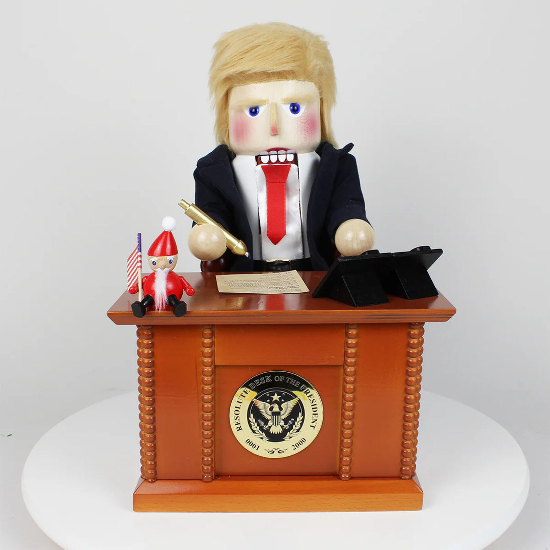 The Resolute Desk of the President-A Piece of History Nutcracker