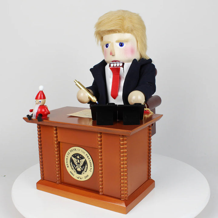 The Resolute Desk of the President-A Piece of History Nutcracker