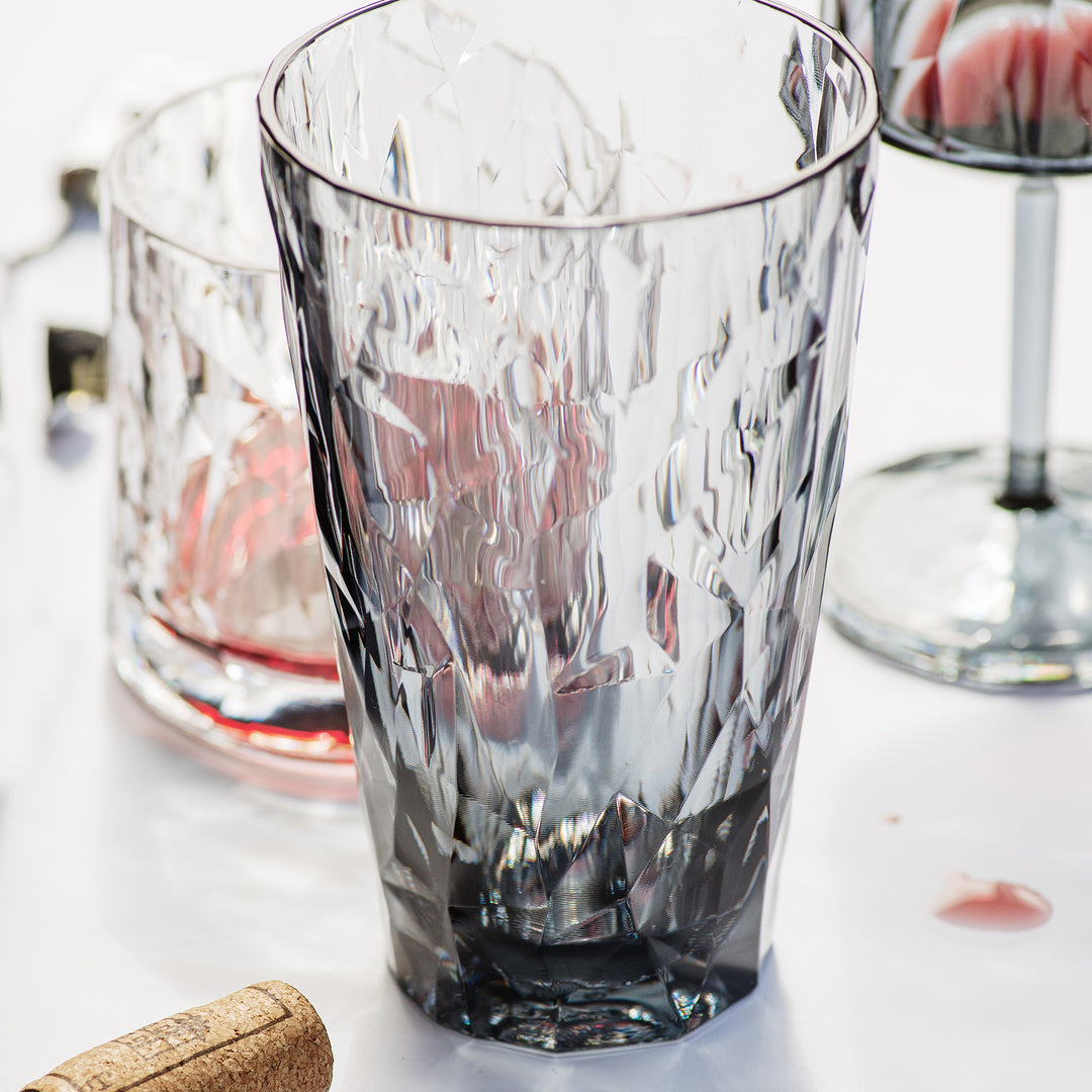 Superglass Smoke Gray Tumbler