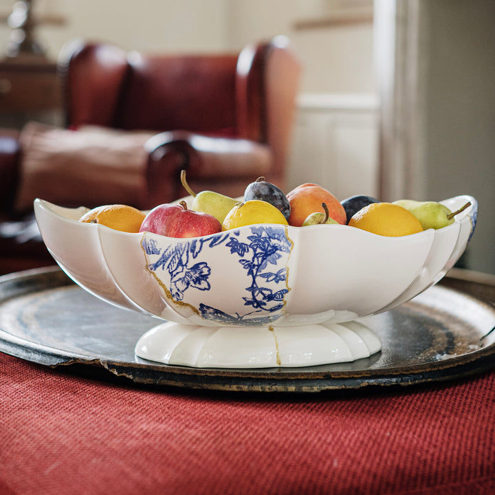 Storia Scalloped Large Oval Centerpiece
