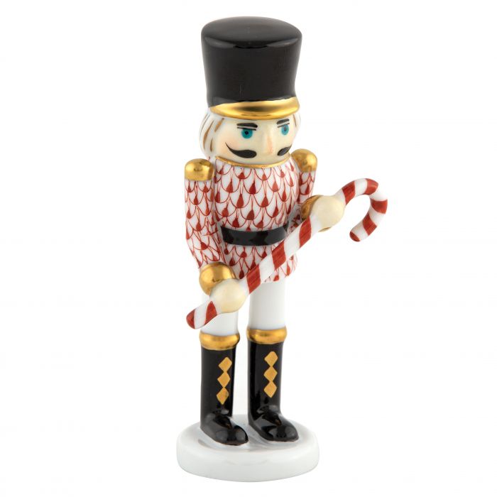 Small Nutcracker w Candy Cane