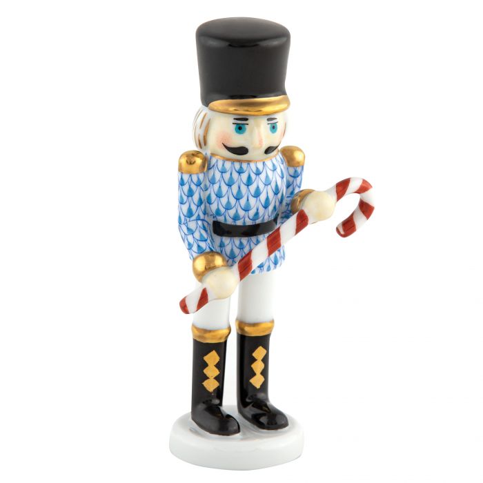 Small Nutcracker w Candy Cane