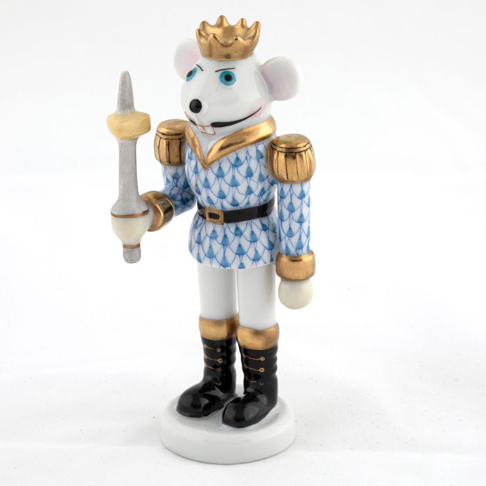 Mouse King Nutcracker - Blue