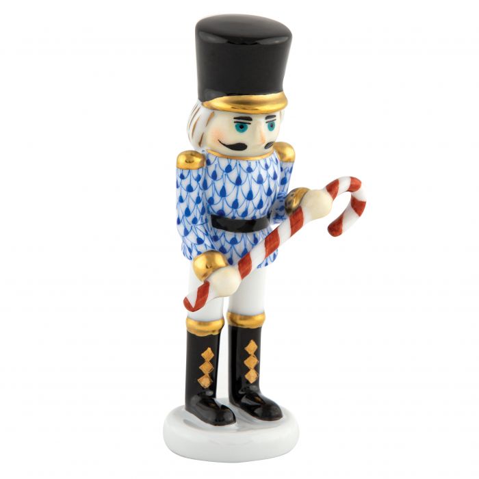 Small Nutcracker w Candy Cane