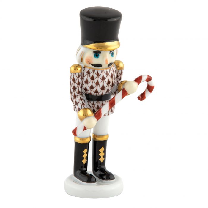 Small Nutcracker w Candy Cane