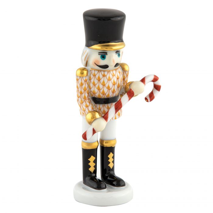 Small Nutcracker w Candy Cane