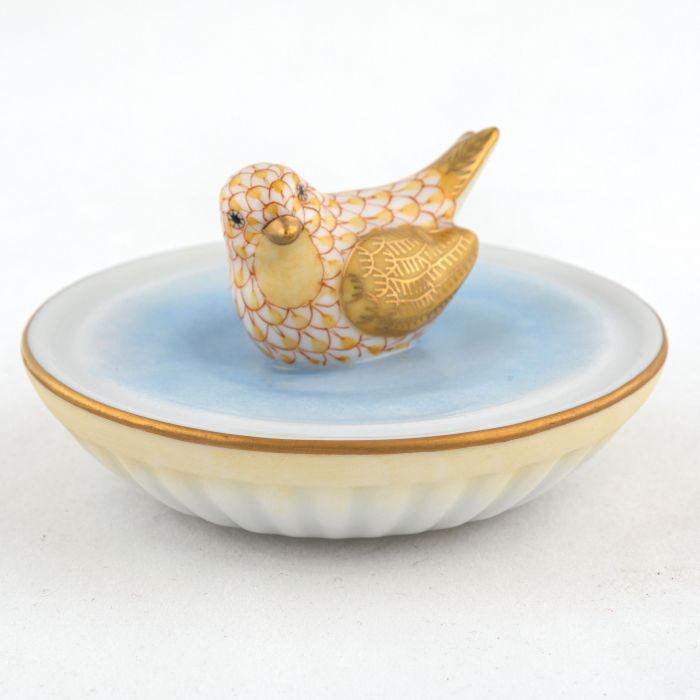 Bird in Bird Bath