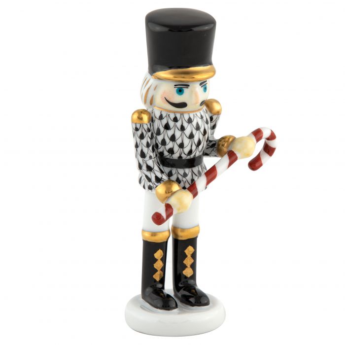 Small Nutcracker w Candy Cane