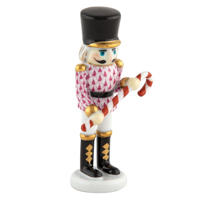 Small Nutcracker w Candy Cane