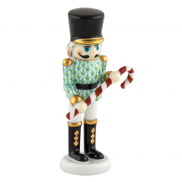 Small Nutcracker w Candy Cane