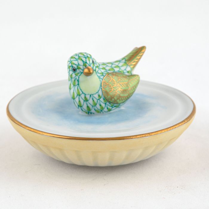 Bird in Bird Bath