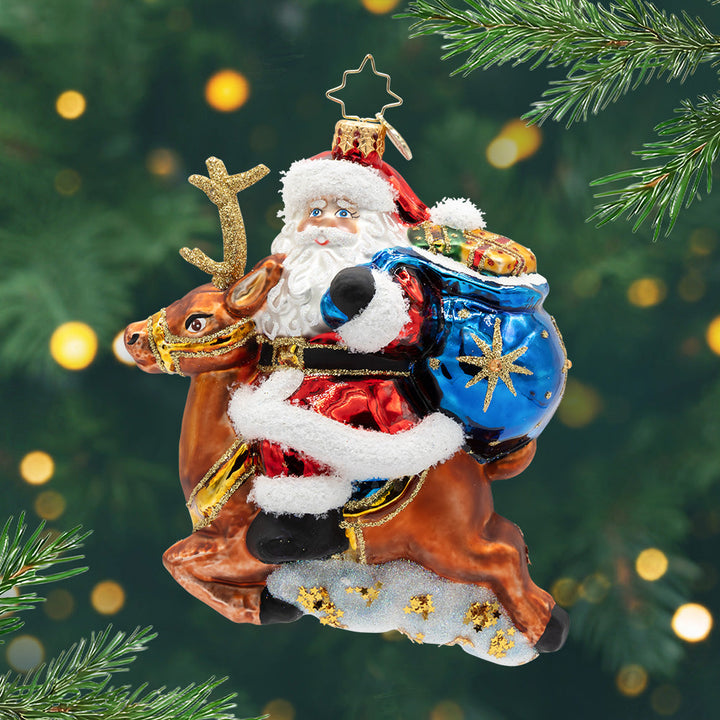 Santa's Celestial Reindeer Ride
