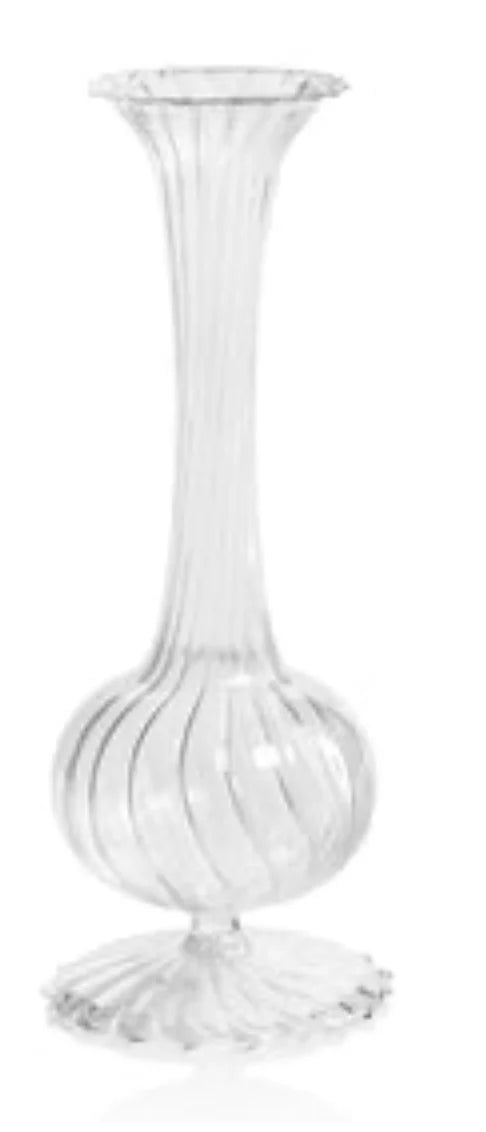 Bagatelle Optic Vase, 8.75"