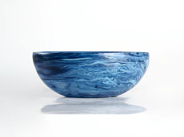 Wave Bowl Medium - Denim Swirl